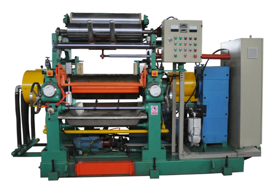 comprar Máquina de mezcla de textura de caucho de precisión con control de plc rodillos enfriados por agua Nsk rodamientos online manufacture