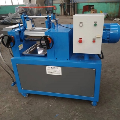 comprar Máquina de fabricación de caucho de laboratorio de 8 pulgadas Máquina mezcladora de compuesto de caucho de dos rollos online manufacture