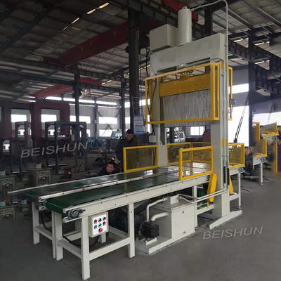 comprar Máquina de corte de caucho hidráulico Cortador de balas de caucho de un solo pistón automático online manufacture