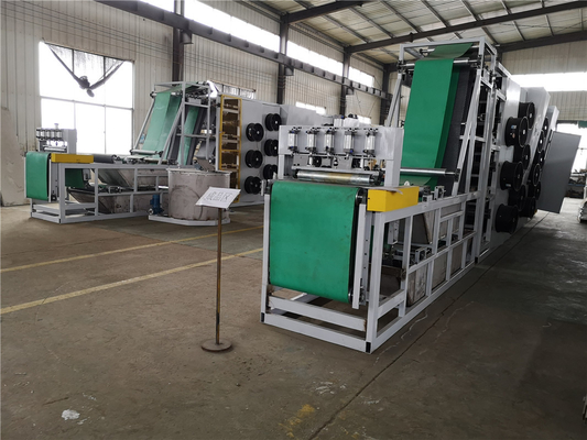 comprar Lote de control automático de la máquina de enfriamiento de goma con corte y apilamiento de meneo de peluca online manufacture