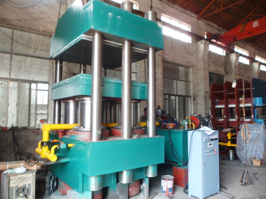 comprar Máquina de vulcanización de goma de calefacción eléctrica de la prensa de cuatro pilares online manufacture