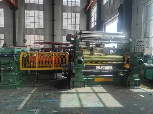 comprar Refrigeración por agua Molino de mezcla de caucho de dos rodillos con sistema de control PLC online manufacture