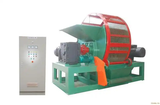 comprar Instalación automática de trituración de neumáticos de desecho con control PLC y cuchillo de trituración tipo DC53 online manufacture
