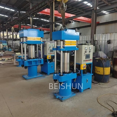 comprar Máquina de vulcanización de juntas de caucho de control PLC Anillo de sellado de caucho Prensa de vulcanización en caliente online manufacture