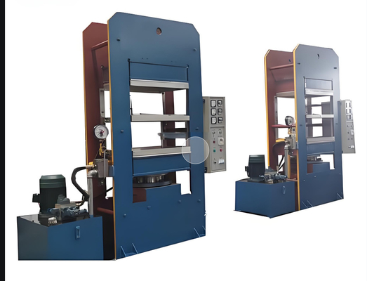 comprar Fabricación de juntas eléctricas de caucho Calentador de caucho máquina de prensa de molde con rango de presión de 0-25MPa Precisa para el control de la temperatura online manufacture