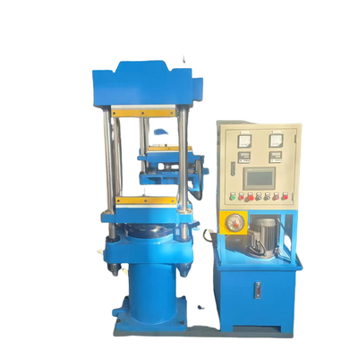 comprar Cuatro columnas tipo de placa Prensa de vulcanización hidráulica / Prensa de curado Tabla de tamaño 400 * 400mm online manufacture