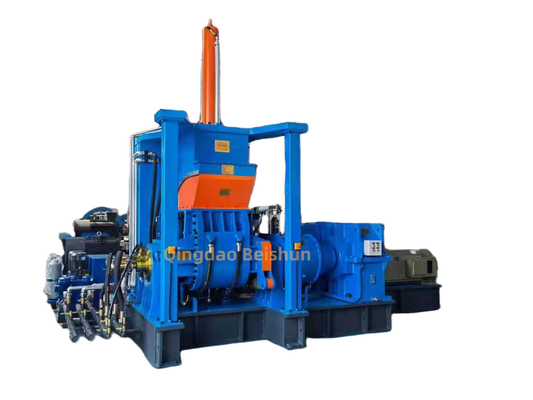 comprar Mezcladora de caucho con calentamiento eléctrico y sistema de corte, con motor principal de 110KW para un rendimiento de mezcla preciso online manufacture