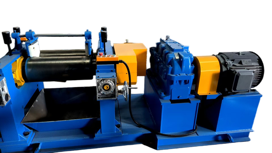 comprar Molino abierto de caucho de 10 pulgadas con ajuste de tono eléctrico para producción a pequeña escala online manufacture