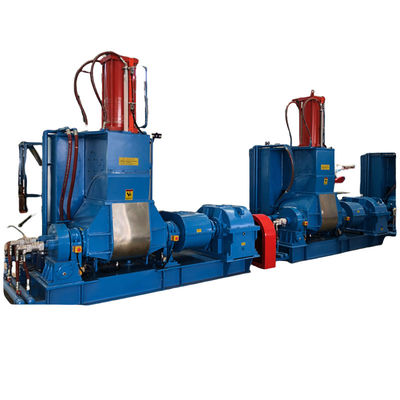 Buen precio Máquina amasadora de caucho con capacidad de 55L, ángulo de inclinación de 140° y refrigeración por agua para mezcla automática de caucho en línea
