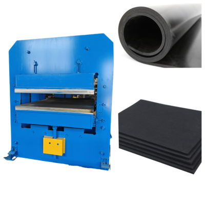 comprar 800 Ton Clamping Force Rubber Vulcanizing Press For EPDM Rubber Sheet Manufacturing online manufacture