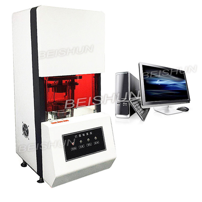 Máquina de fabricación de caucho servo para computadora LCD Rotorless Muere reómetro