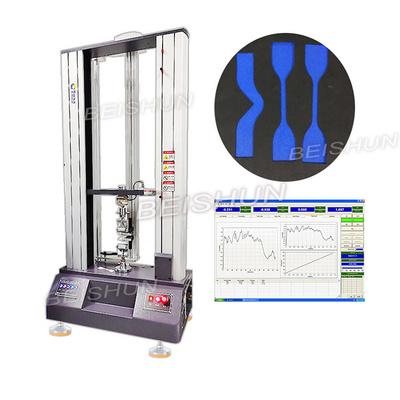 Máquina de prueba de tracción de laboratorio de máquina de fabricación de caucho electrónico 20KN