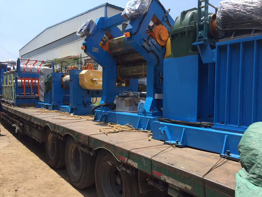 Buen precio Se utiliza un calendario eléctrico de tres rollos CE para procesar placas de caucho/pista de neumáticos 220V/380V/440V en línea