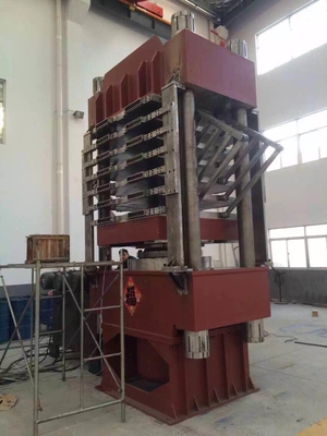 Máquina de vulcanización de goma de múltiples capas de la prensa para producir a EVA Rubber Sheets