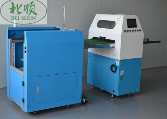 Buen precio Máquina automática de corte de caucho de alta velocidad para tubos y tiras de caucho con capacidad de 100 unidades/min en línea