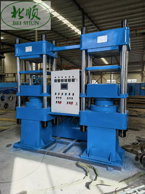 Buen precio Máquina de prensa de vulcanización de caucho plano calefacción eléctrica o calefacción por vapor en línea