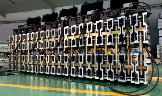 Buen precio Máquina de prensado de vulcanización en caliente para el empalme de cinta transportadora de caucho de uso pesado en línea