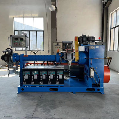 Buen precio XJW-90 Extrusora de alfiler de goma de alimentación en frío de tornillo único Diámetro 90 mm en línea