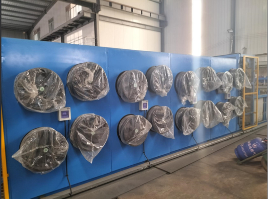 Máquina de enfriamiento por lotes de caucho de automatización de eficiencia energética para caucho por lotes continuos