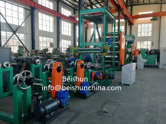 Buen precio Personalización de 3 rollos de goma de revestimiento de la máquina de calendario con modo de enfriamiento por agua en línea