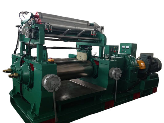 Buen precio Molino mezclador de caucho ajustable eléctrico de 18 pulgadas en línea