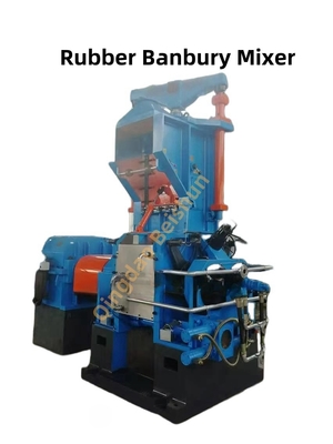 Velocidad de mezcla de 40 rpm 50L Tipo de caída de caucho cerrado mezclador Banbury con control PLC