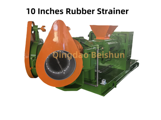 Extrusor de filtro de goma de doble cabeza de 10 pulgadas Capacidad 1600 kg/hora
