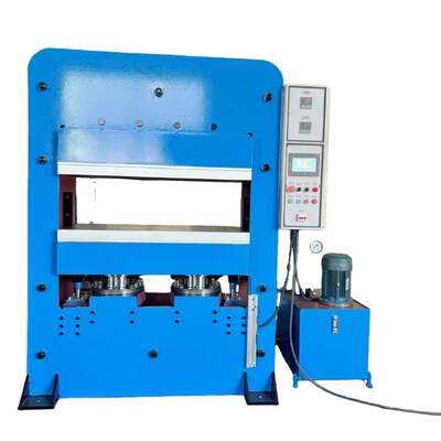 Buen precio The 1000×1000mm Worktable Frame Structure Flat Vulcanizing Press Machine Is Equipped With A 400-ton Hydraulic System en línea