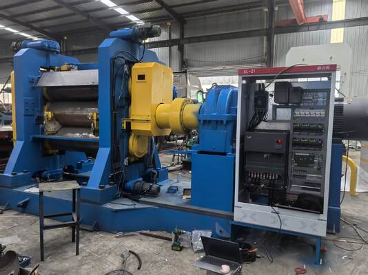 Buen precio Automatic PLC High-quality 3-roll Rubber Calenders Are Used In Motorcycle Tyre Tread Production Lines. en línea