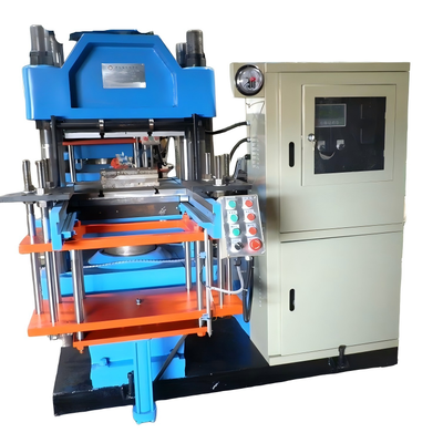 Buen precio Servo 250T 2TR de cuatro columnas automática de movimiento de moldes de calefacción eléctrica máquina de vulcanización plana con función R en línea