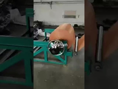 Uso de calendario de cinta transportadora de goma Presione la lámina de goma y la capa de tela firmemente juntos