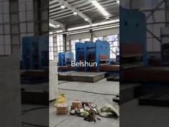 2000 mm de ancho Tipo de tambor de caucho máquina de prensa de vulcanización cinta transportadora de fabricación