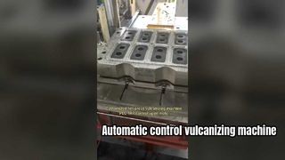 Máquina de prensa de caucho PLC Apertura automática del molde