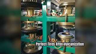 La máquina moldeadora de neumáticos evita la deformación